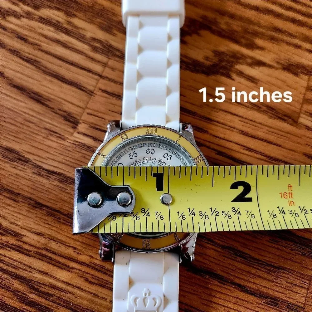 JUICY COUTURE Vintage Crystal Boyfriend Watch